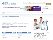 Tablet Screenshot of doctorsmedicalopinion.com